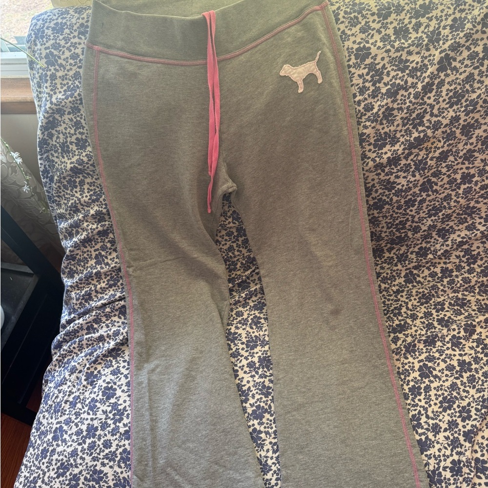 Vintage y2k Victoria’s Secret PINK sweatpants capri bottoms size xsmall xs